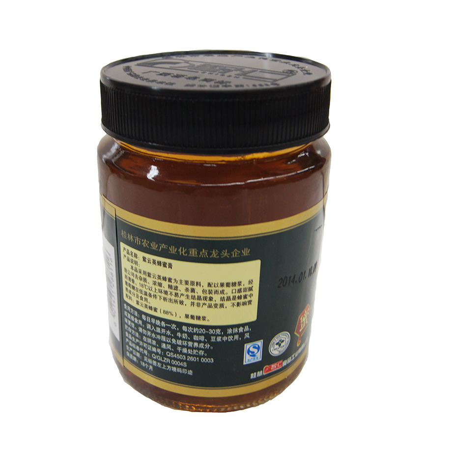 智仁紫云英蜂蜜膏600g(瓶)