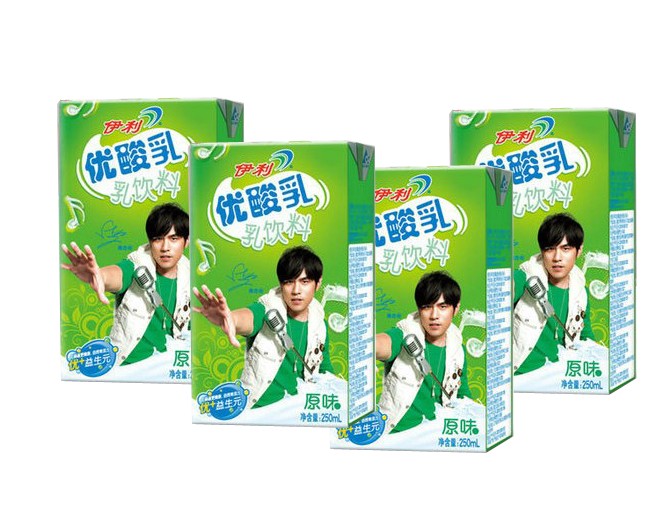 伊利优酸乳原味奶 250ml(瓶)