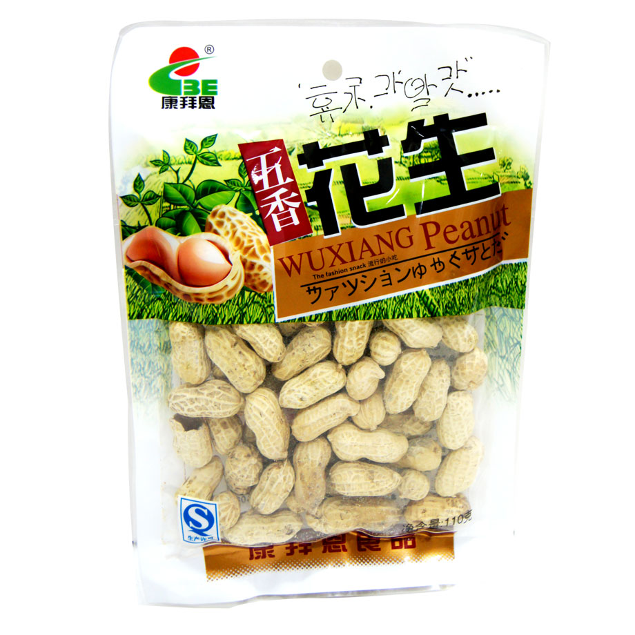 品牌: 康拜恩 产地: 广东揭阳 所属分类: 花生 规格: 110g(包) 包装
