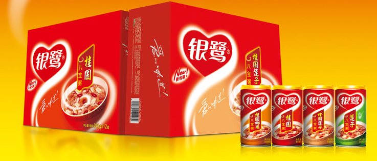 银鹭桂圆莲子八宝粥 360g*12/件