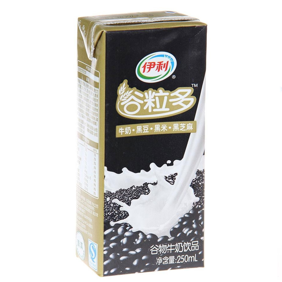伊利谷粒多谷物奶(黑谷)250ml 瓶
