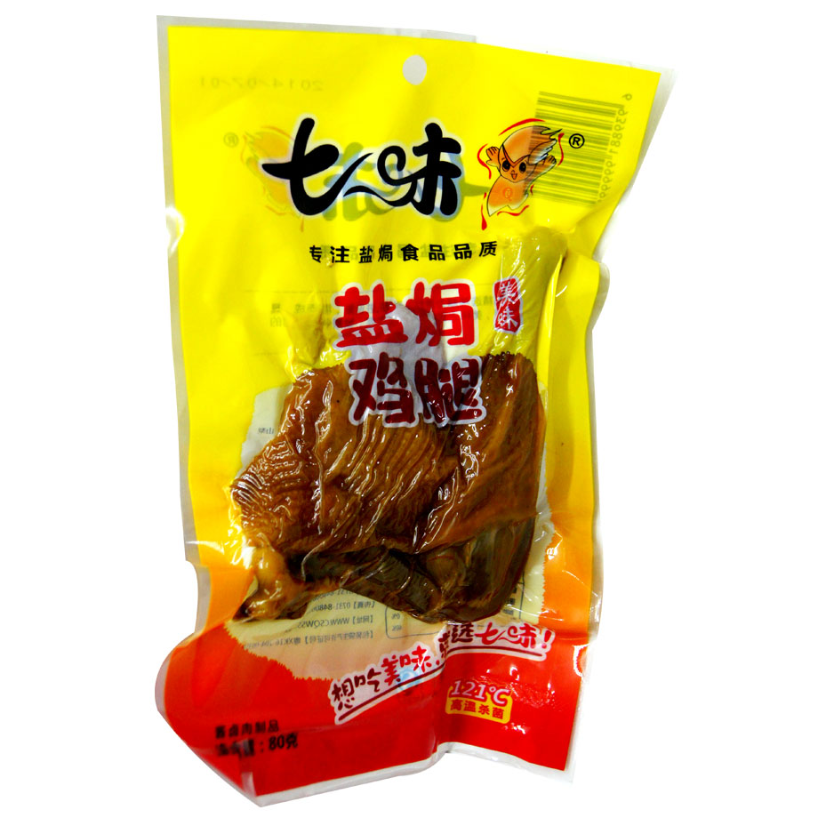 七味盐焗鸡腿80g /袋