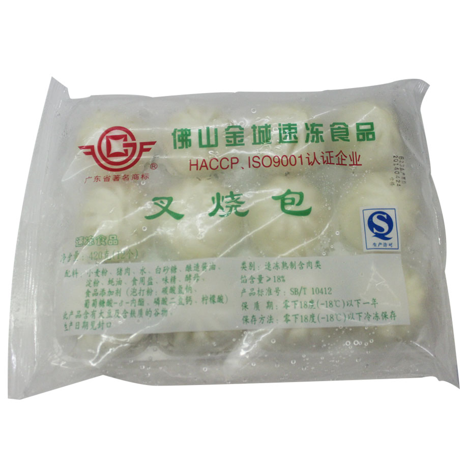 金城叉烧包420g (包)