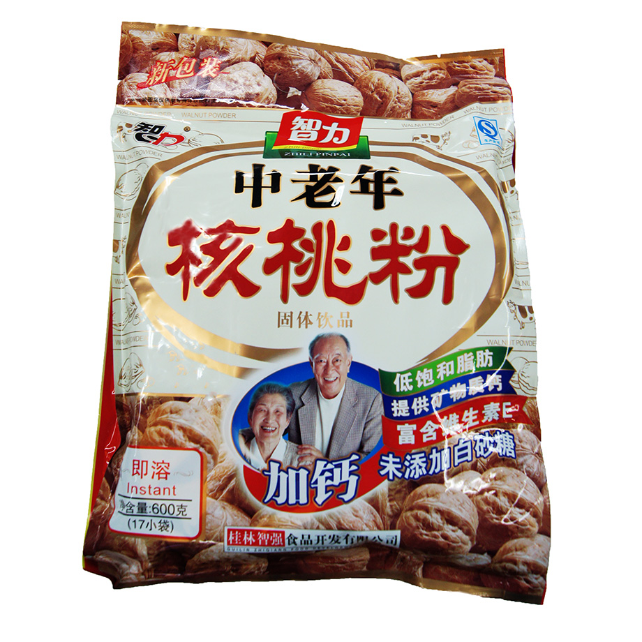 智力中老年核桃粉600g(袋)