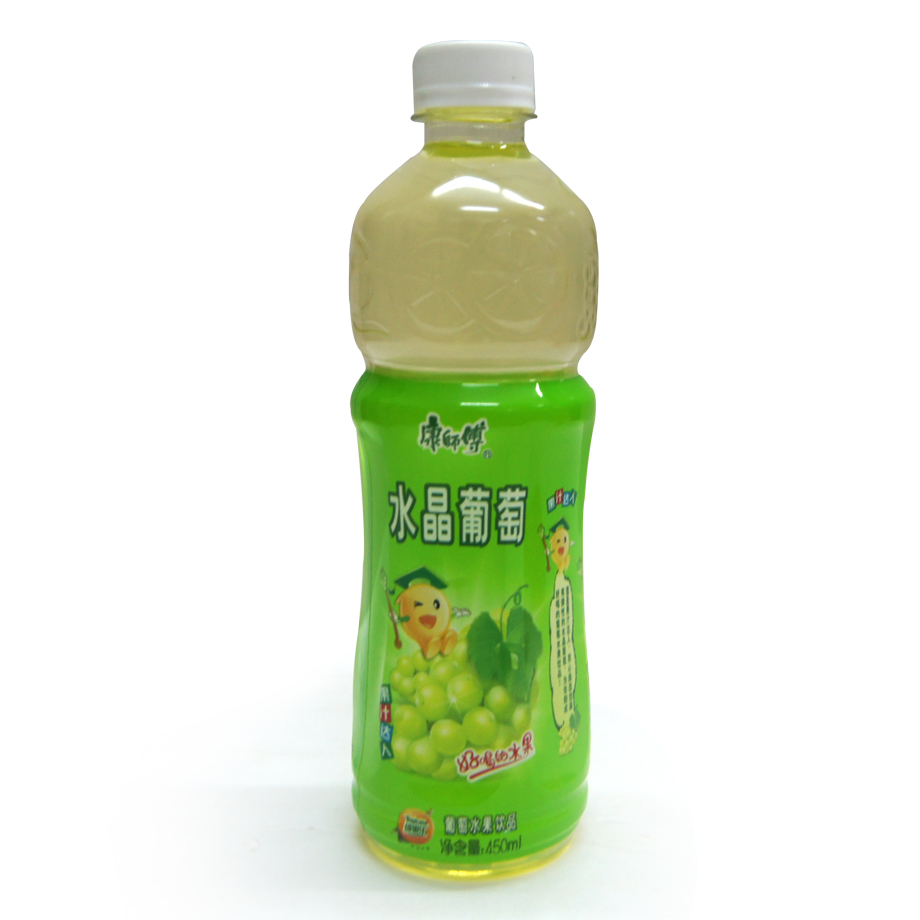 康师傅水晶葡萄 450ml/瓶