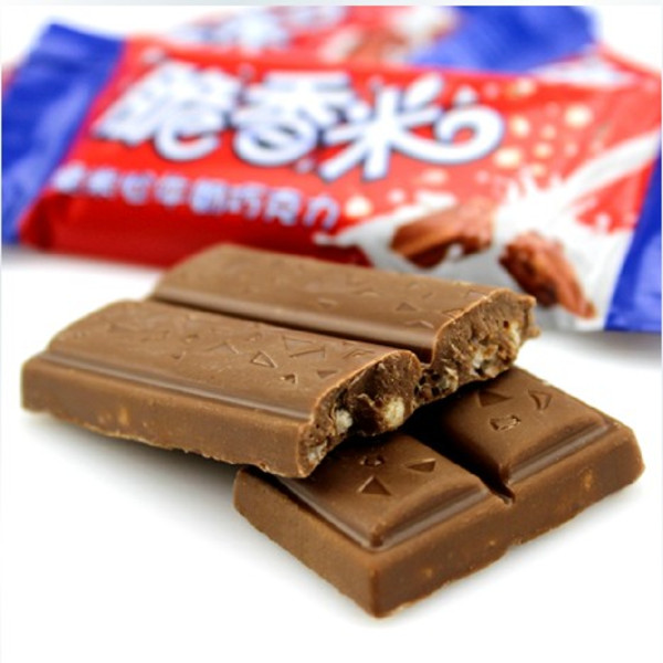 德芙脆香米牛奶巧克力4片装 48g/板