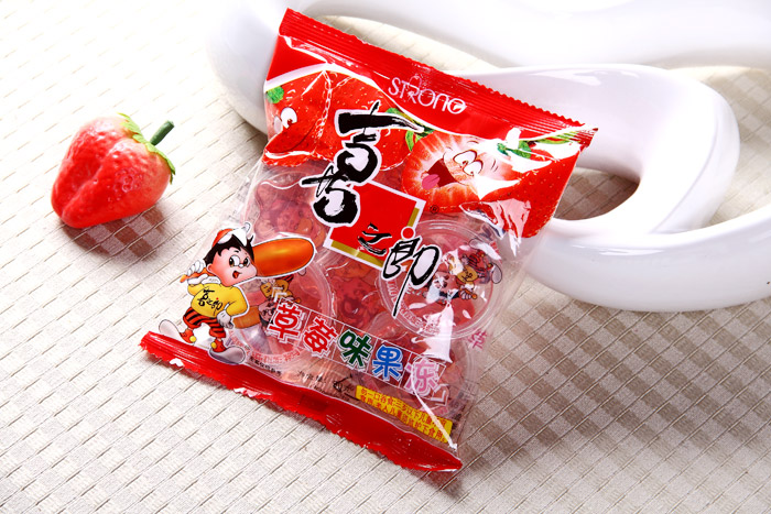喜之郎小袋果冻(草莓味) 15g*6粒/袋