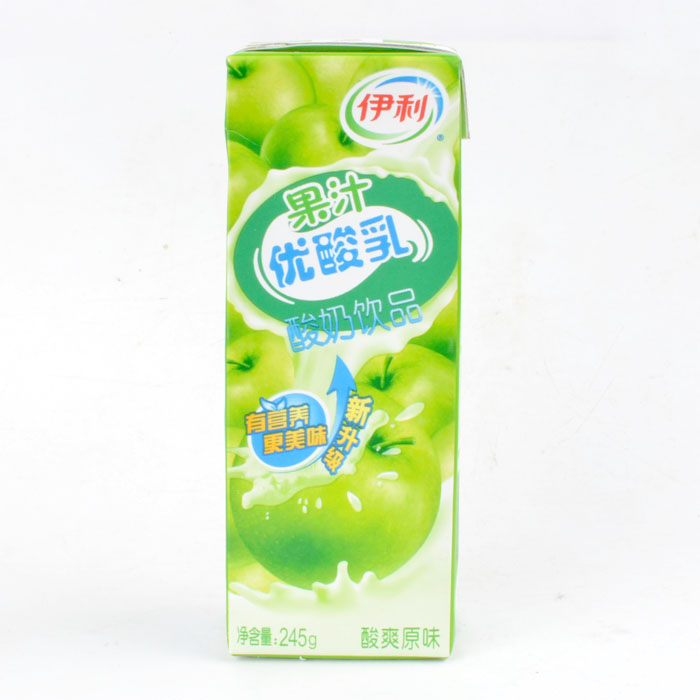 伊利果汁优酸乳原味 245ml/瓶