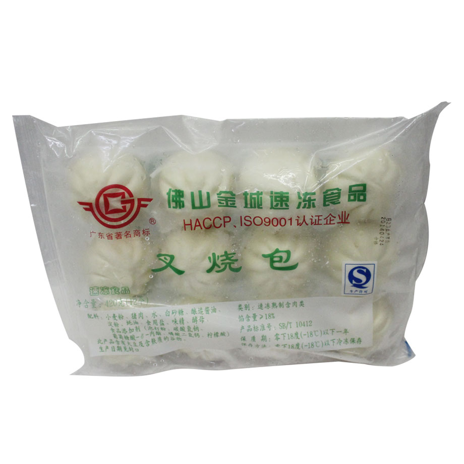 金城叉烧包420g (包)