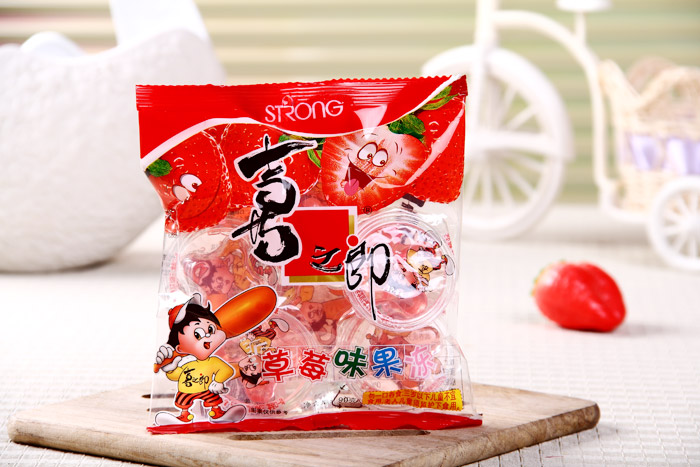 喜之郎小袋果冻(草莓味) 15g*6粒/袋
