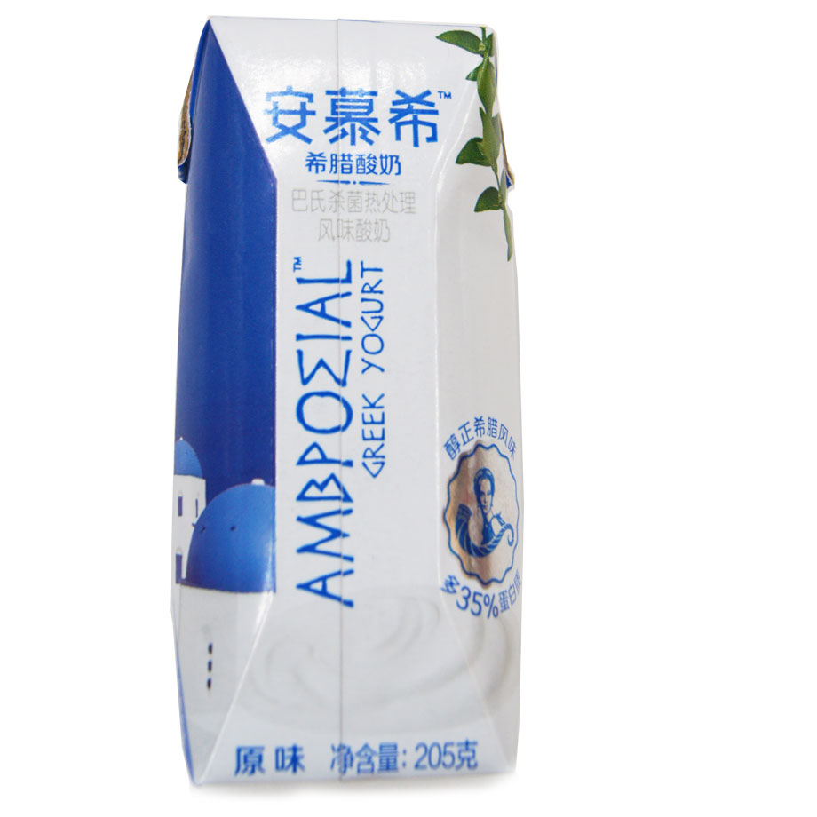 伊利安慕希牛奶205ml[盒]