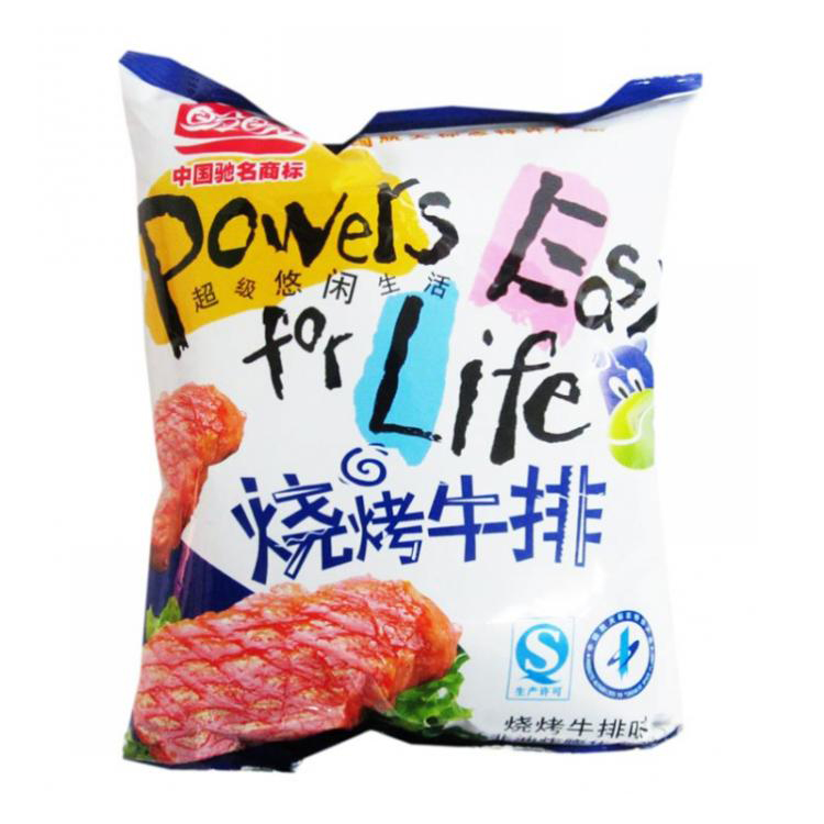 盼盼麦香薯片牛排味105g/包