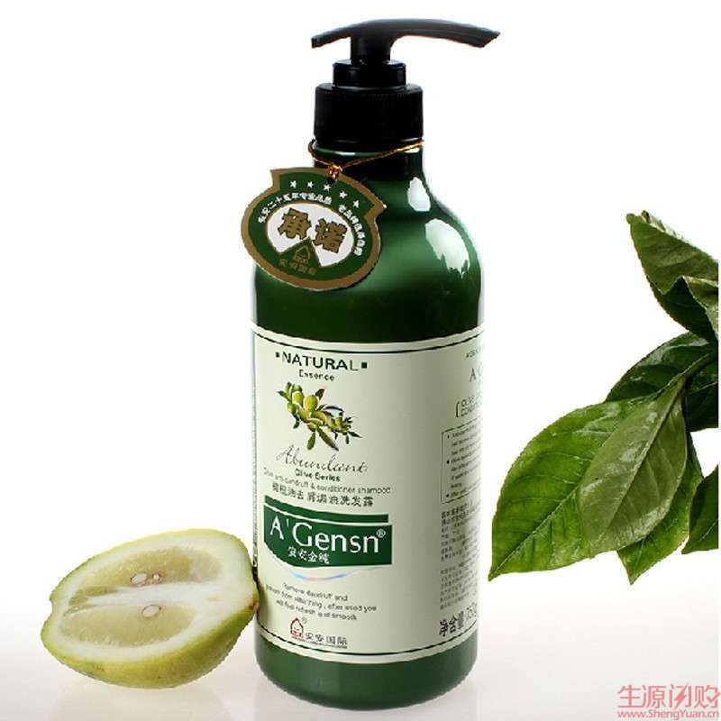 安安金纯橄榄油去屑焗油洗发露 750g/瓶
