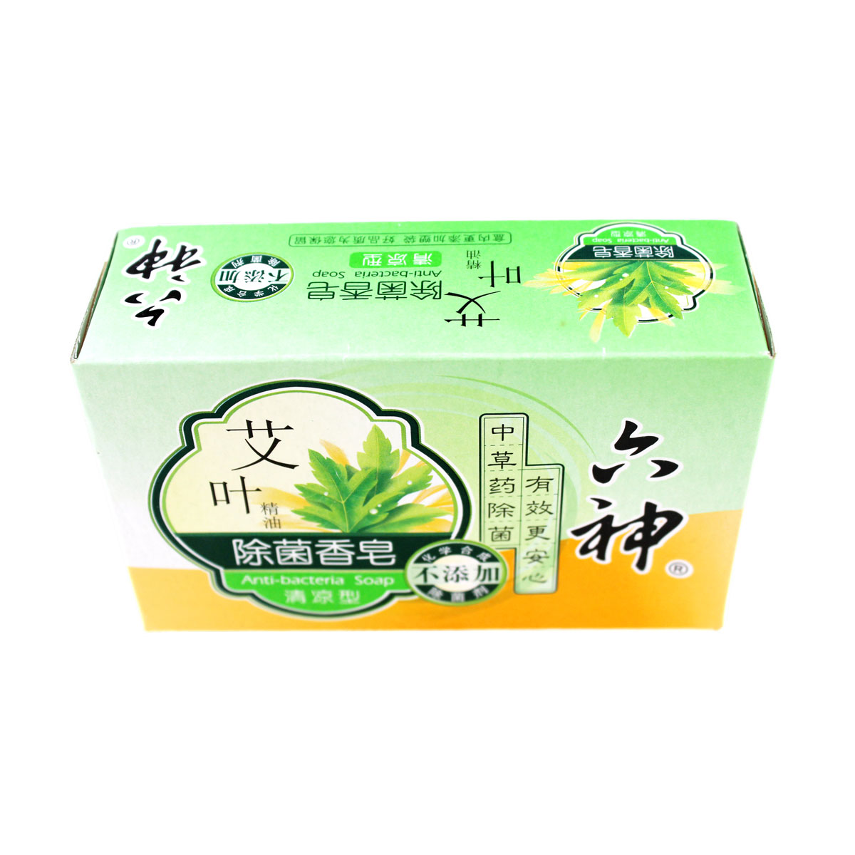 六神艾叶除菌皂(艾叶原香)