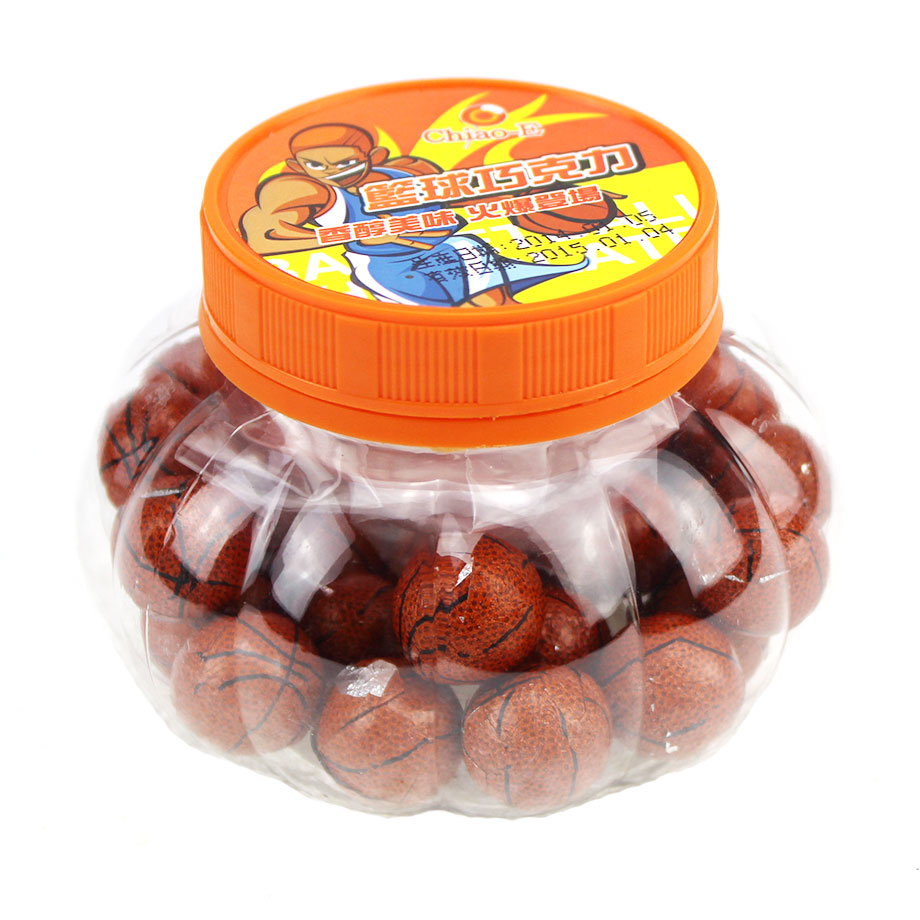 巧益牌篮球形巧克力150g