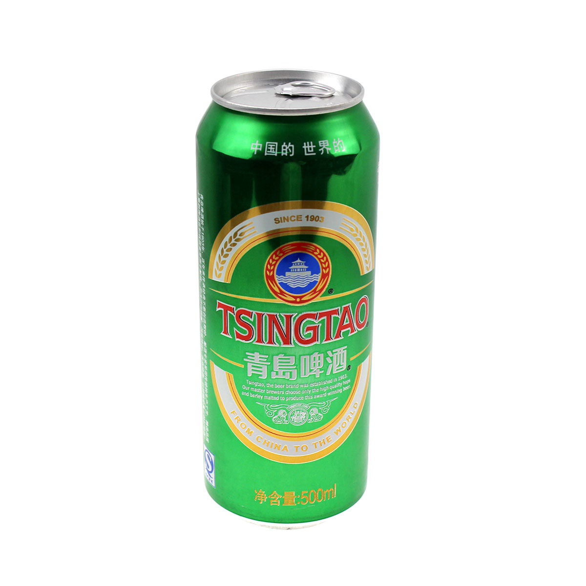 青岛山水经典啤酒 500ml/罐