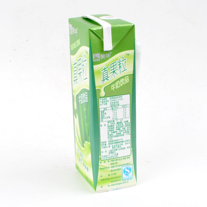 名称 蒙牛真果粒芦荟味 250ml/瓶 品牌 蒙牛 规格 250ml/瓶 包装 瓶装