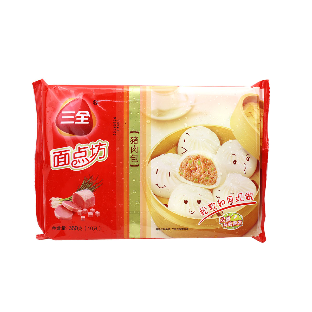 三全猪肉包360g (袋)