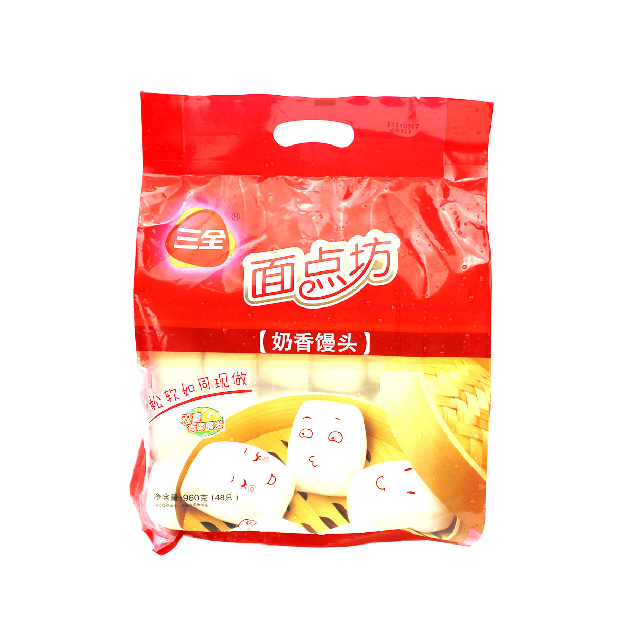 三全奶香馒头960g (袋)