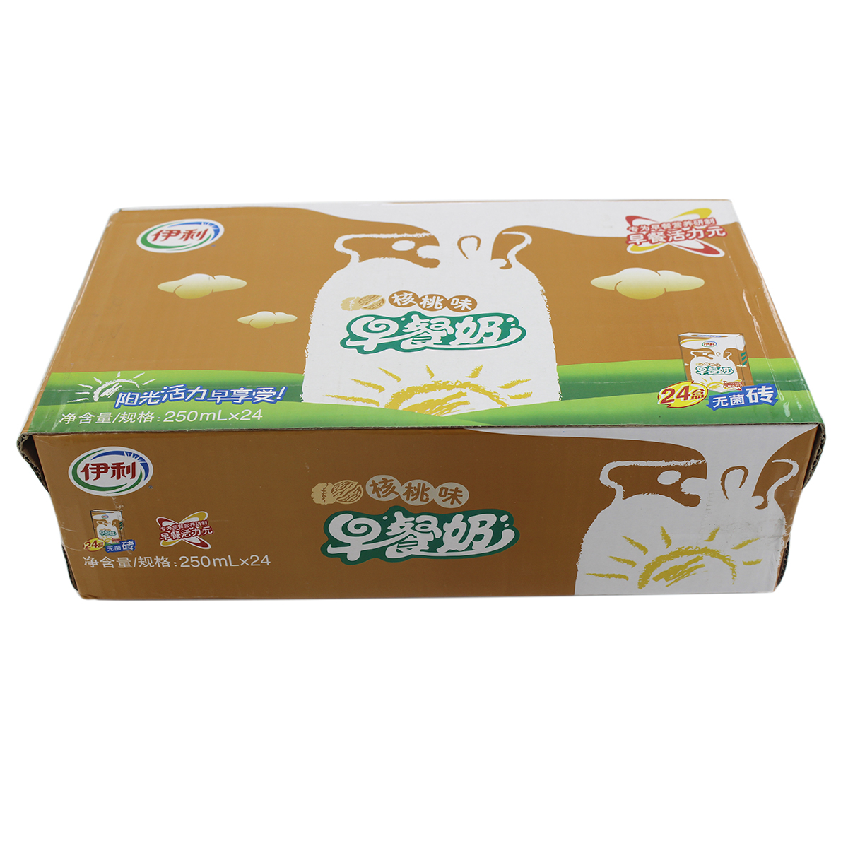 伊利早餐奶(核桃)250ml*24/件