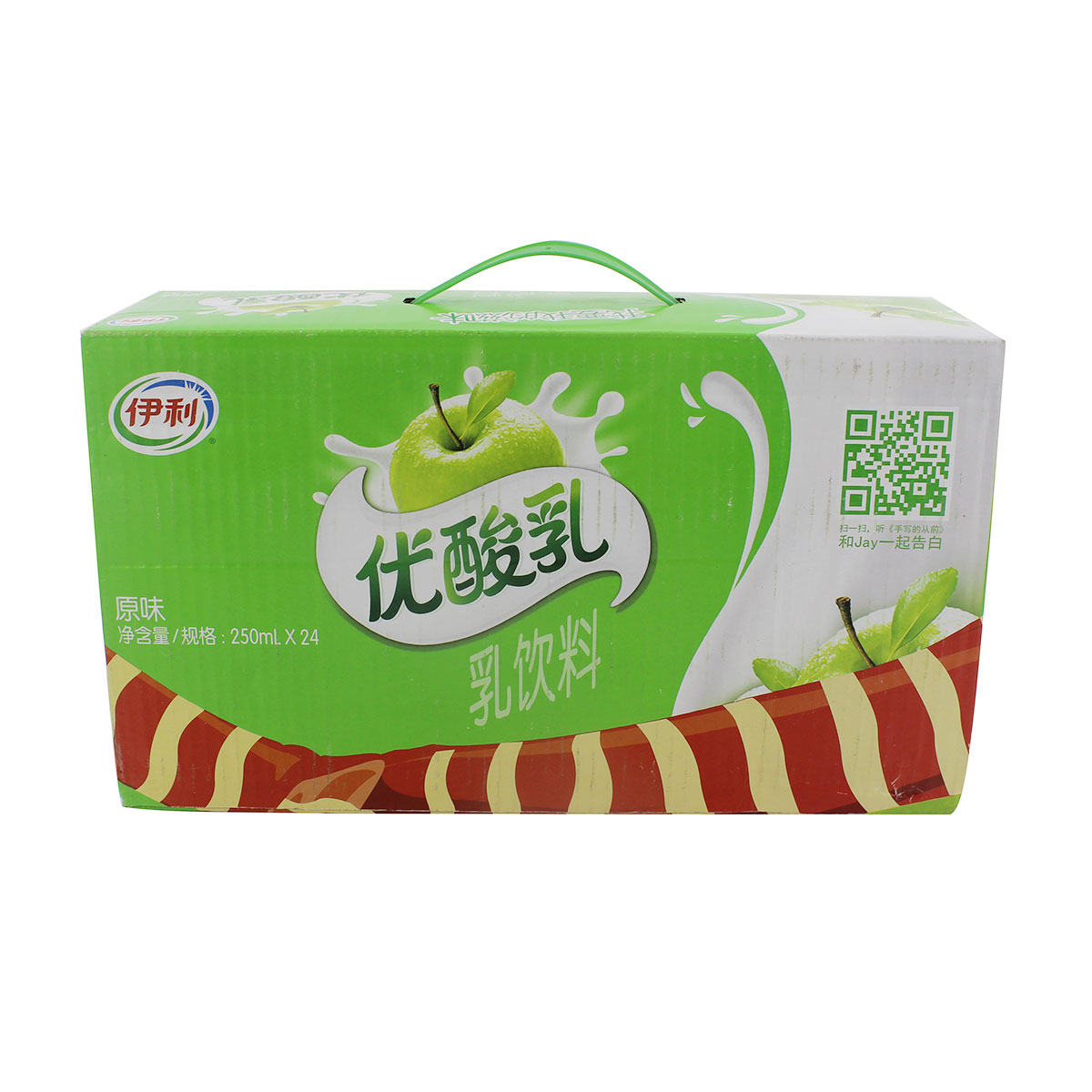 伊利优酸乳原味奶250ml*24/件