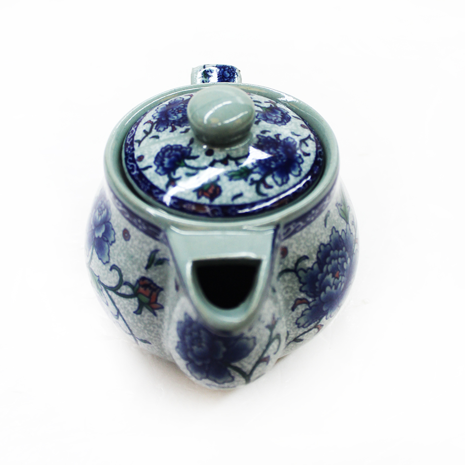 真武,青瓷牡丹中康乐壶【图片,促销,评价,图片】—郴州生源闪购