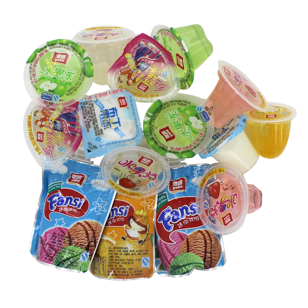 货品编号: 2100364 名称: 雅客大果冻 品牌: 雅克 包装: 散装称重