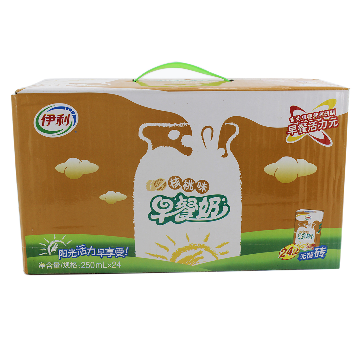 伊利早餐奶(核桃)250ml*24/件
