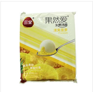 推荐一:水果汤圆系列 之三全果然爱水果汤圆(风情菠萝)320g