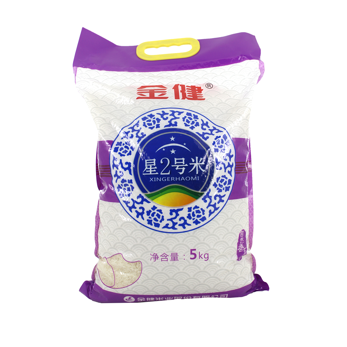 货品编号: 6923557960310 名称: 金健星二号5kg/袋 品牌: 金健 规格