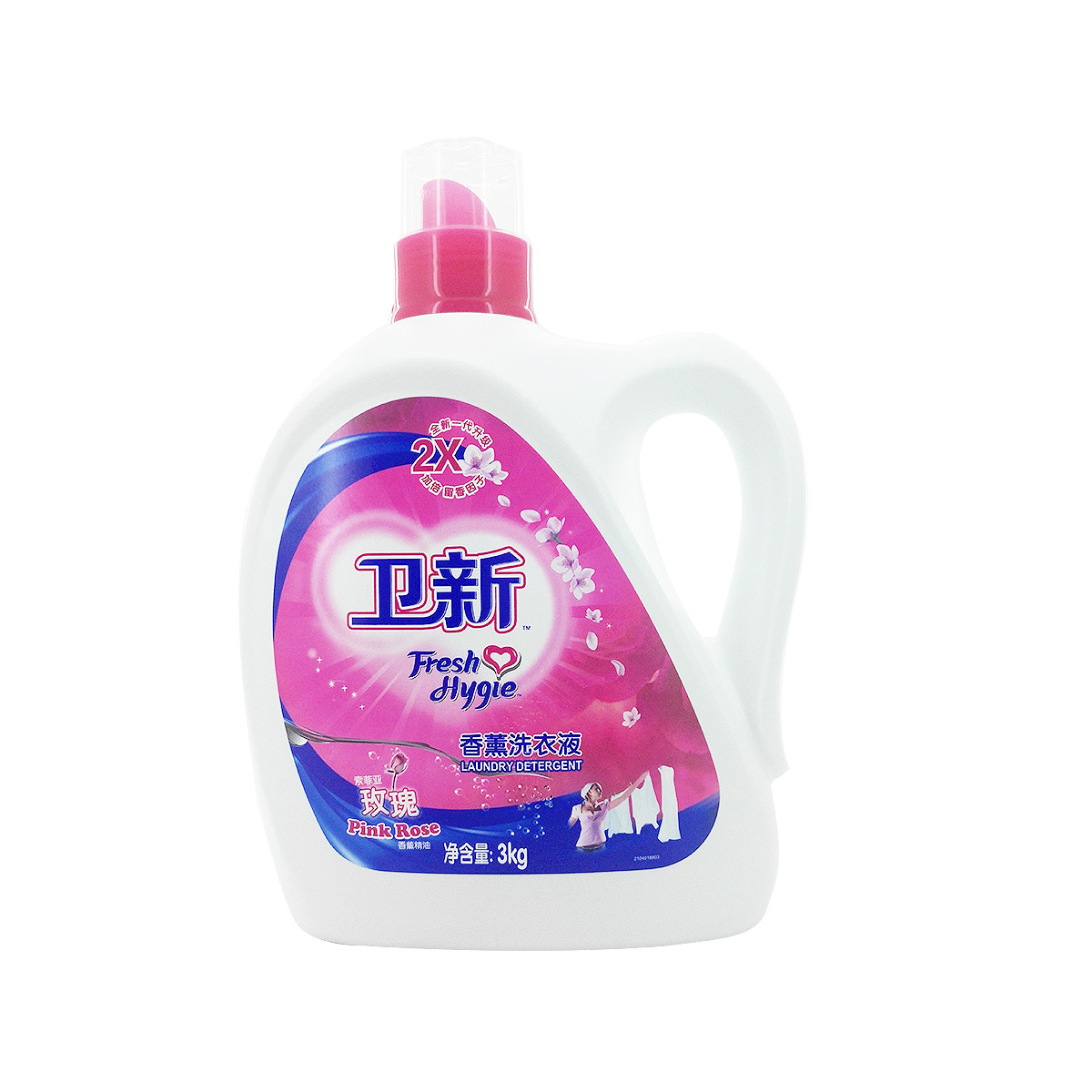 威露士卫新香薰洗衣液(索菲亚玫瑰)3kg