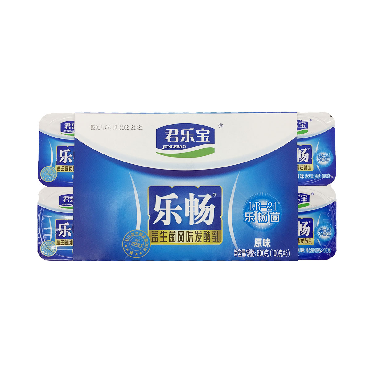 货品编号: 6922577705116 名称: 君乐宝乐畅联杯100g*8.