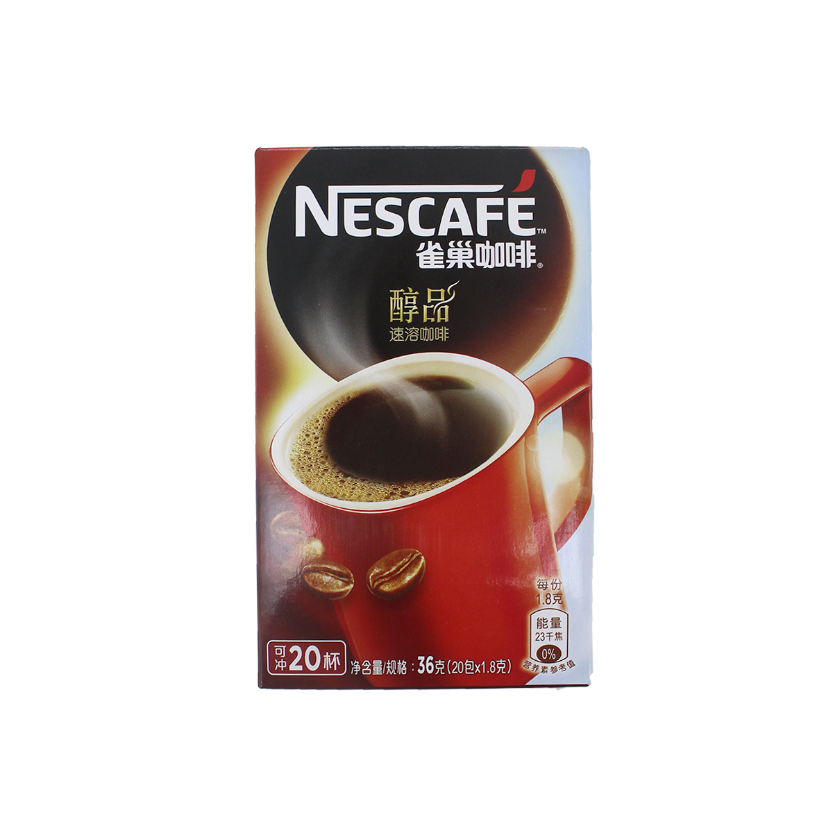 雀巢咖啡袋装20包