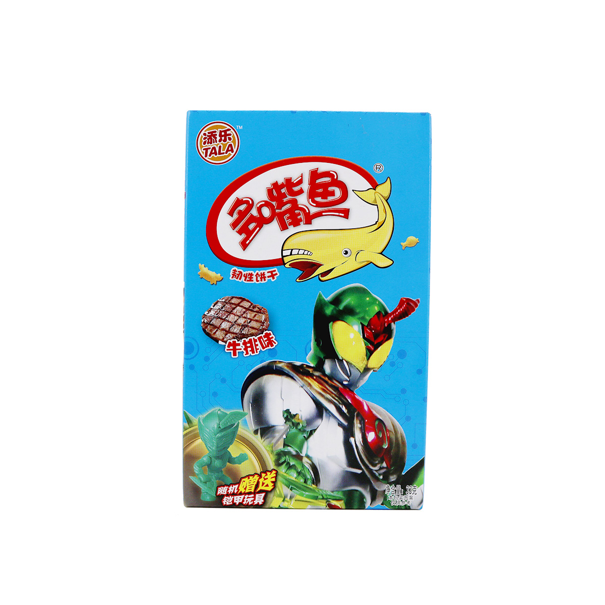 货品编号: 6948777600372 名称: 铠甲勇士系多嘴鱼饼干.