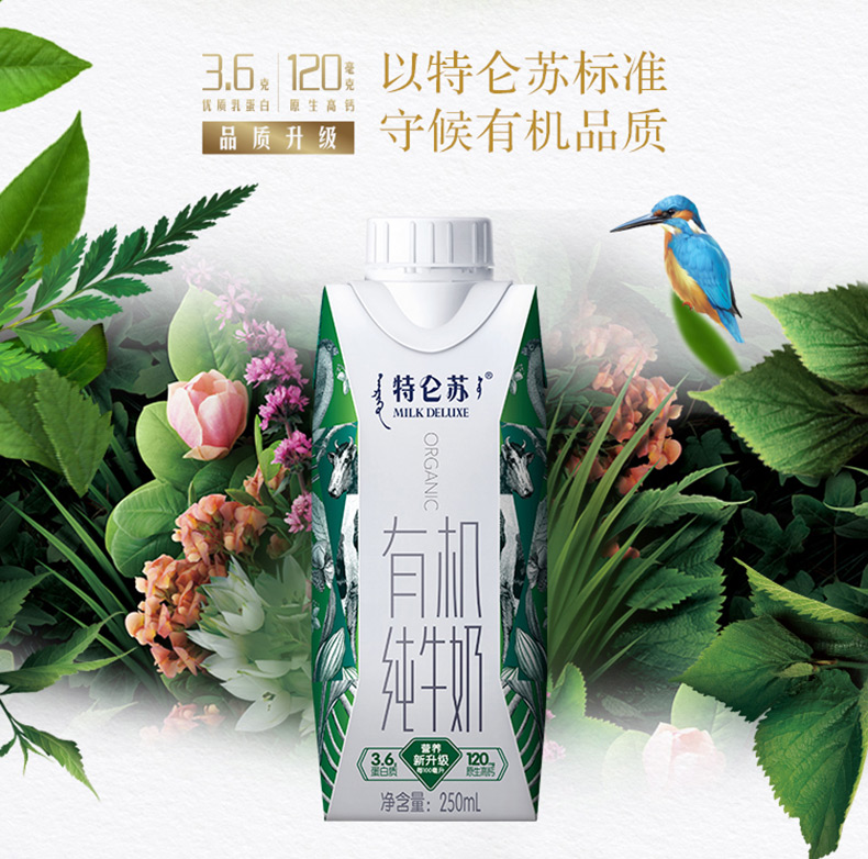 蒙牛特仑苏有机奶 [250ml*12](提)
